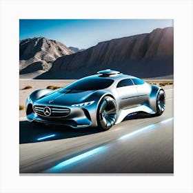 Mercedes Benz Concept Car 3 Canvas Print