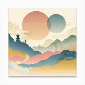 Asian Landscape 30 Canvas Print