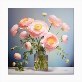 Ranunculus 4 Canvas Print