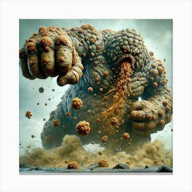 Toxarion Plague Titan Toxic Impact Canvas Print