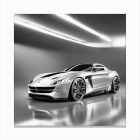 Mercedes Slam Canvas Print