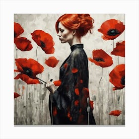 Poppies 1 Canvas Print