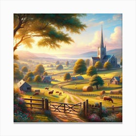 Country Scene Canvas Print