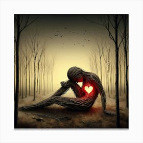 Heart Of The Forest 1 Canvas Print