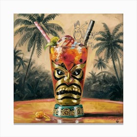 Tiki Drink 3 Canvas Print