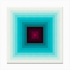 Gradient squares Canvas Print