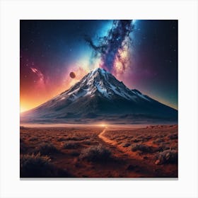 Hand Of Galaxy Canvas Print