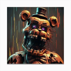 Five Nights At Freddy'S Canvas Print
