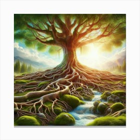 Roots-3 Canvas Print