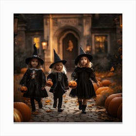 Halloween Collection By Csaba Fikker 58 Canvas Print