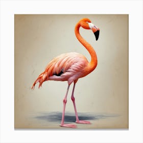 Flamingo Stock Videos & Royalty-Free Footage Canvas Print