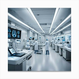 Medical Laboratory 1 Canvas Print