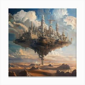 Stockcake Floating Desert City 1719974955 1 Canvas Print