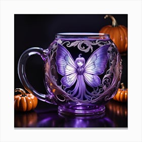 Fairy Mug Canvas Print