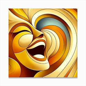 Smiley Face Canvas Print