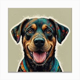 Rottweiler 2 Canvas Print