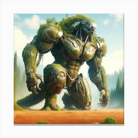 Giant Robot Canvas Print