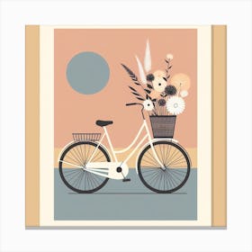 Bicycle Print 1 Canvas Print