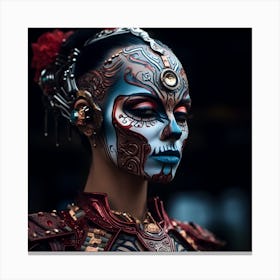 Day Of The Dead 14 Canvas Print