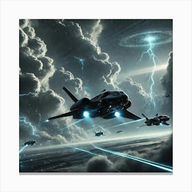 Cyclone Class Scout Ships Canvas Print