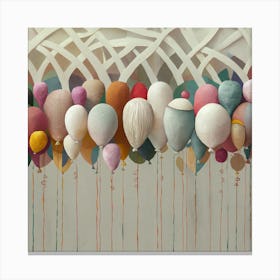 Balloons 10 Canvas Print