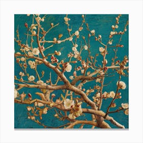 Almond Blossom, Vincent Van Gogh Living Room (2) 1 Canvas Print