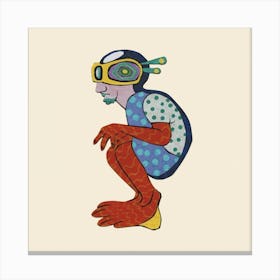 Frog . Canvas Print