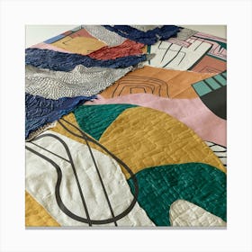 Abstract Quilt Canvas Print