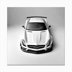 Mercedes Sls Amg Canvas Print