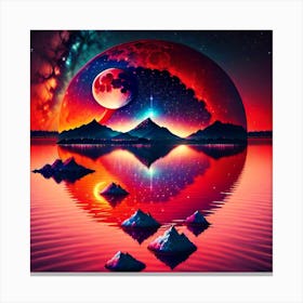 Psychedelic Painting Canvas Print