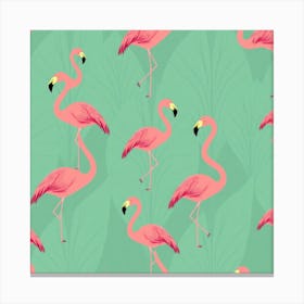 Flamingos 1 Canvas Print