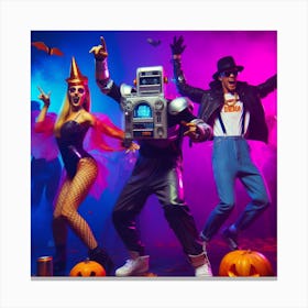 Halloween Party 23 Canvas Print