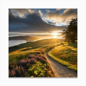 The light outside Canvas Print