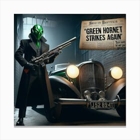 Green Hornet Strikes Again 13 Canvas Print