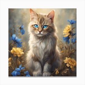 Beautiful Cat Canvas Print