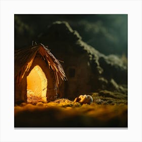 Nativity Scene 3 Canvas Print