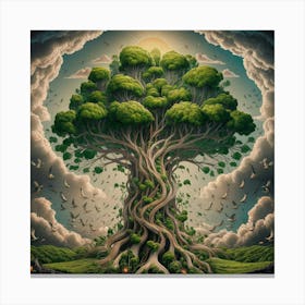 Tree Of Life 58 Canvas Print