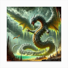 Aphraxis Corrosive Storm Canvas Print