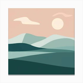 Landscape Painting 71 Canvas Print