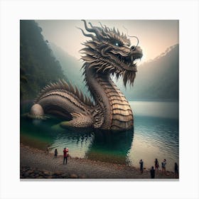 Maggal the Dragon Canvas Print