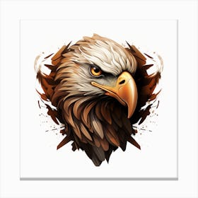 Eagle Head Canvas Print