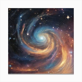 Spiral Galaxy 18 Canvas Print