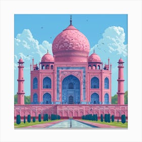 Taj Mahal Canvas Print