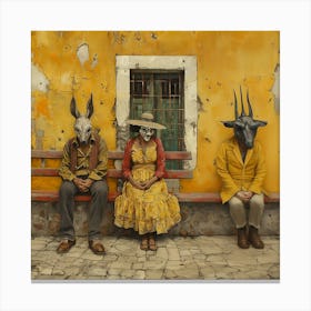 Mexico Bench 2 Fy S Canvas Print