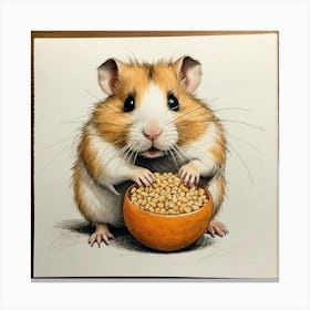 Hamster 66 Canvas Print