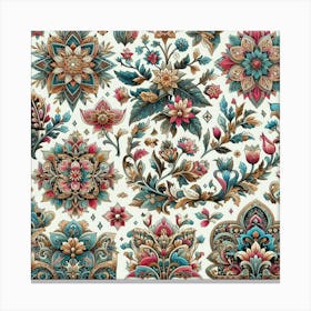 Floral Decorations Canvas Print