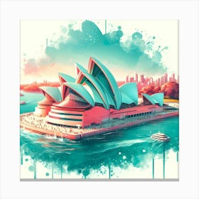 Sydney Opera House 5 Canvas Print