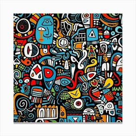 Doodles 3 Canvas Print