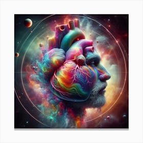 Heart Of Man Canvas Print