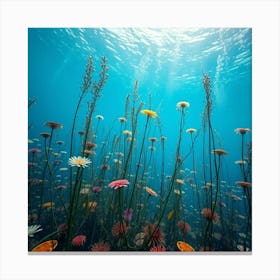 Under The Sea Canvas Print